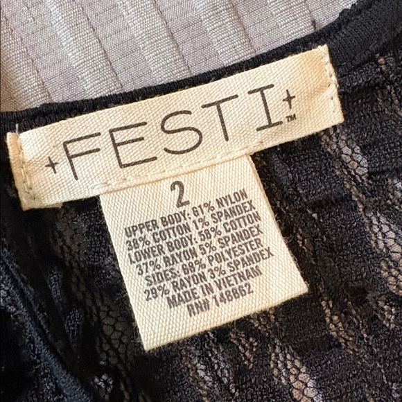 NWT TORRID Festi Henley Scoop Tank size 2X lace boho summer festival concert - Picture 8 of 11